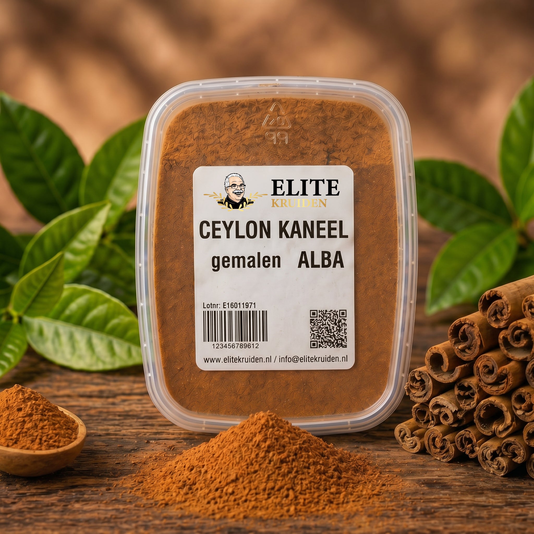 Ceylon kaneel gemalen, biologische