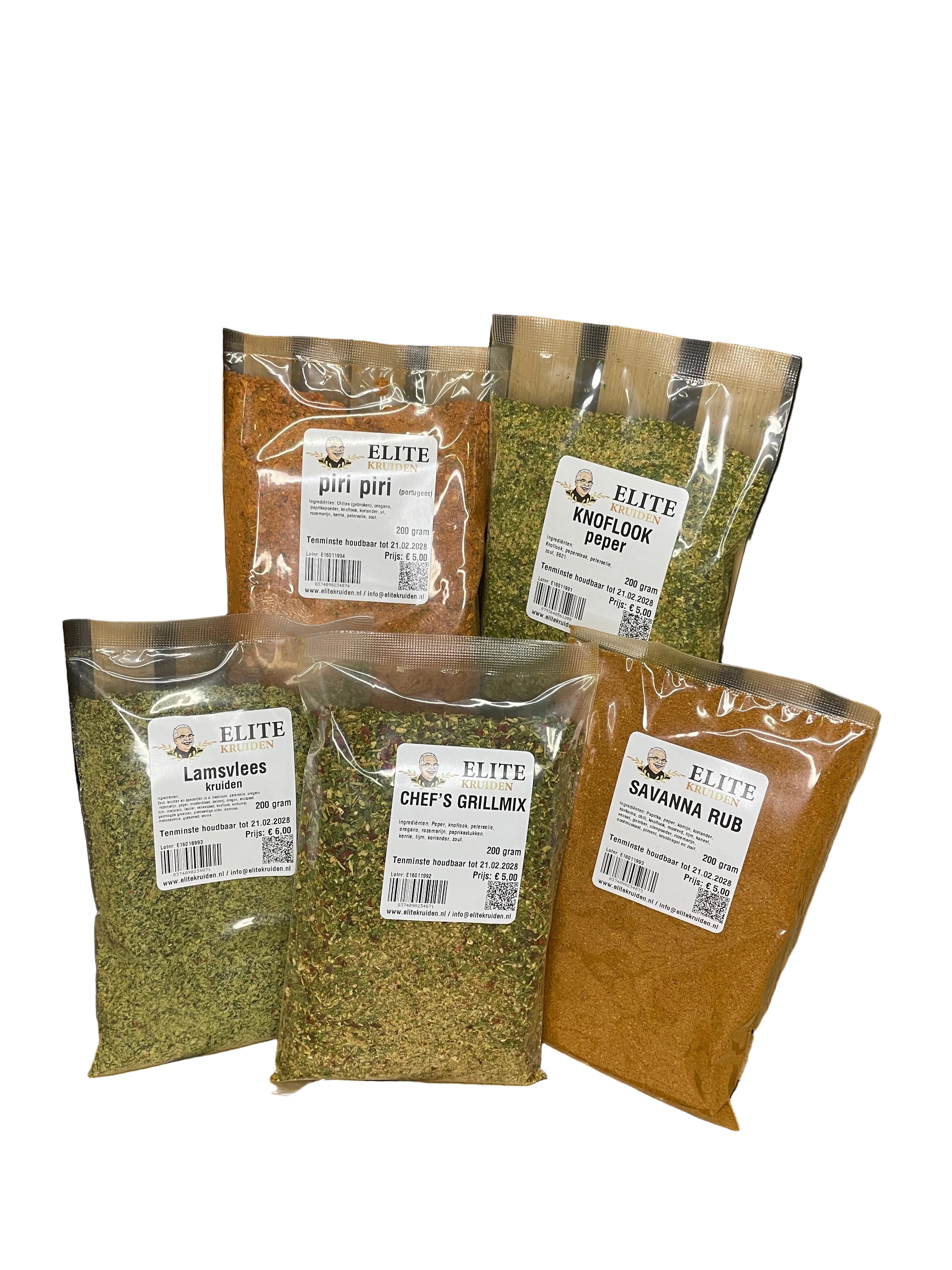 Vlees & vlam rub pakket